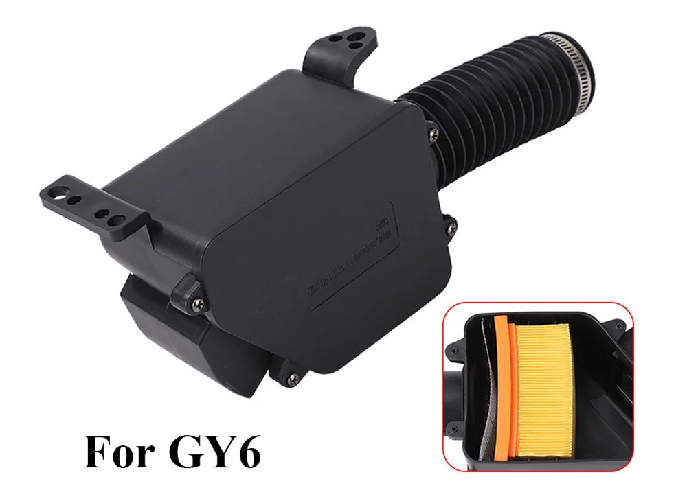 GY6 150cc Air Filter Box With Intake Hose ATV